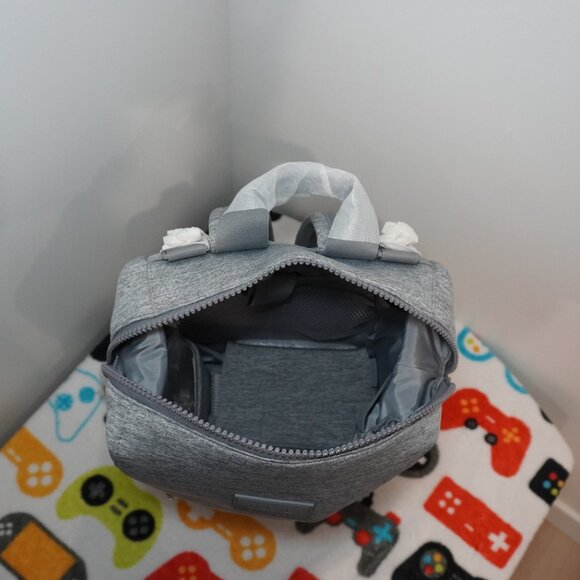 Dagne Dover Medium Indi Diaper Bag in color Heather Grey - Picture 4 of 4